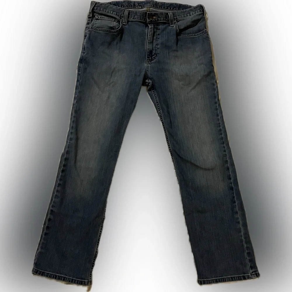 Carhartt Men's Blue Relaxed Fit Jeans 36x30 - Picture 1 of 4